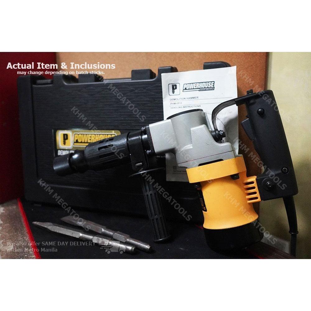 Powerhouse PHM 0810 Demolition Hammer / Chipping Gun - KHM Megatools Corp. Powerhouse PHM 0810 Demolition Hammer / Chipping Gun - KHM Megatools Corp.